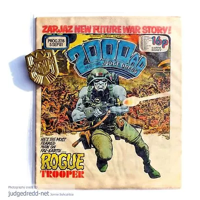 Buy 2000AD Prog 216 224 225 226 227 228 1st Dark Judges + Rogue Trooper All 6 1981 • 225.49£