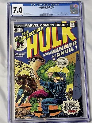 Buy Incredible Hulk #182 Cgc 7.0! • 174.74£