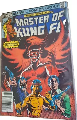 Buy 1982 Master Of Kung Fu Comic Book The Hands Of Shang-Chi Marvel Comics #118  • 4.47£