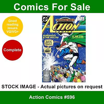 Buy DC Action Comics #596 Comic - VG/VG+ 01 January 1988 • 2.49£