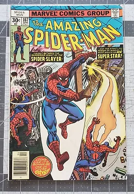 Buy Amazing Spider-Man #167 (Marvel, 1977) 1st Appearance Will-O-Wisp VG/FN • 6.21£