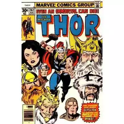 Buy Thor #262  - 1966 Series Marvel Comics VG+ Full Description Below [a~ • 4.90£