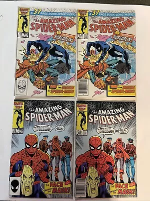 Buy Amazing Spider-man # 275 & #276 Direct & Newsstand VF Origin Spider-man Retold • 27.17£