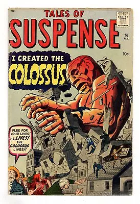 Buy Tales Of Suspense #14 VG- 3.5 1961 • 112.61£