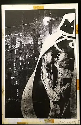 Buy Moon Knight #23 By Bill Sienkiewicz 11x17 FRAMED Original Art Poster Marvel Comi • 69.85£
