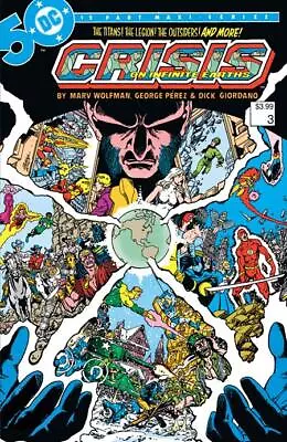 Buy Crisis On Infinite Earths Facsimile Edition #3 Dc Comics • 3.71£