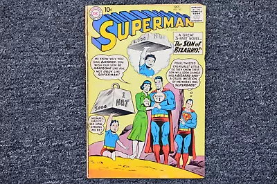 Buy Gd 1960 Dc Comics Cuperman #140 -  The Son Of Bizarro!  - 1st Blue Kryptonite! • 31.06£