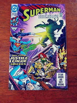Buy Superman #74 *DC* 1992 Comic • 3.11£