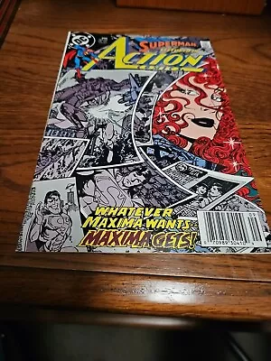Buy Action Comics #645 (DC Comics) 1989 Superman 1st Maxima Appearance • 11.64£