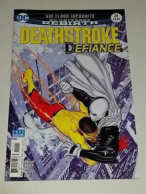 Buy Deathstroke #24 December 2017 Kid Flash Incognito Dc Universe Rebirth Comics • 3.49£