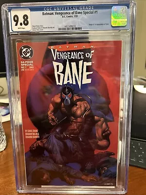 Buy Batman: Vengeance Of Bane Special #1 Origin & 1st App. Bane DC 1993 CGC 9.8 • 240.75£