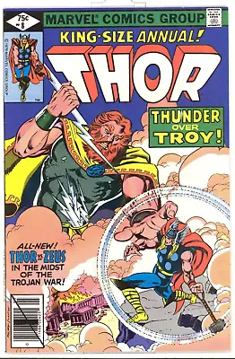 Buy Thor Annual #8 Near Mint/Mint (9.6/9.8)  1979 1st Agamemnon & Achilles KEY Issue • 163.05£