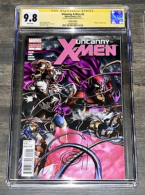 Buy Uncanny X-Men 5 CGC 9.8 1:50 Greg Horn Venomized Variant 2012 • 485.38£