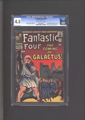 Buy Fantastic Four #48 CGC 4.5 1st App Of Silver Surfer & Galactus 1966 • 916.39£