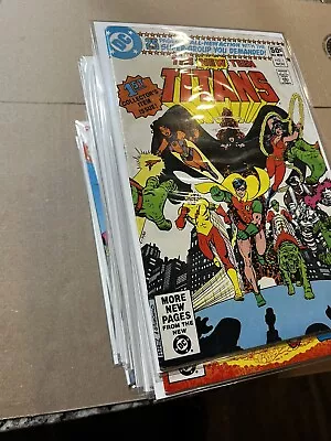 Buy New Teen Titans 1 3 4 5 7 8 14 16-43 45 48-58 70 Annual 1 2 3   1980 F-VF • 107.94£