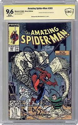 Buy Amazing Spider-Man #303 CBCS 9.6 SS Salicurp 1988 18-089E087-012 • 85.43£