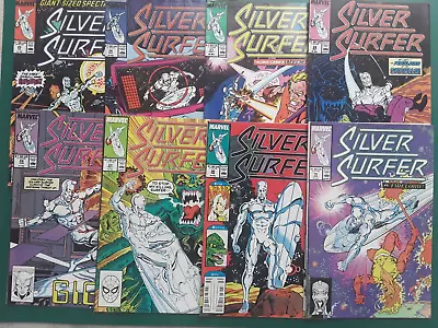 Buy Silver Surfer × 8 Issues 19, 20 23-28 Volume 3 1989 • 10£