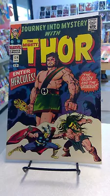 Buy Journey Into Mystery #124 2nd Hercules Marvel Comics 1966 • 77.65£