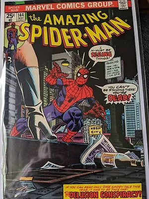 Buy Amazing Spider-Man #144 (1975) 1st Gwen Stacy Clone Gil Kane Marvel  • 13.98£