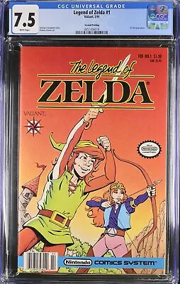 Buy Legend Of Zelda #1 - Valiant 1991 CGC 7.5 $1.50 Cover Price. • 76.88£