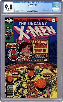 Buy Uncanny X-Men #123 CGC 9.8 1979 4179329018 • 458.20£