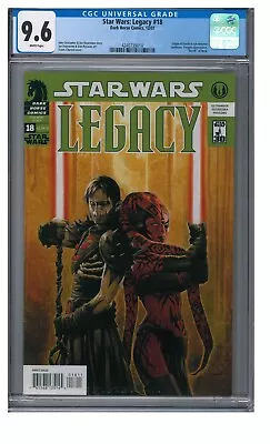 Buy Star Wars: Legacy #18 (2007) Origin Darth Krayt CGC 9.6 White Pages DD988 • 37.24£
