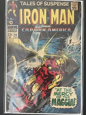 Buy Tales Of Suspense #99 (Marvel) Captain America & Iron Man Final Issue 1968 Key • 6.21£