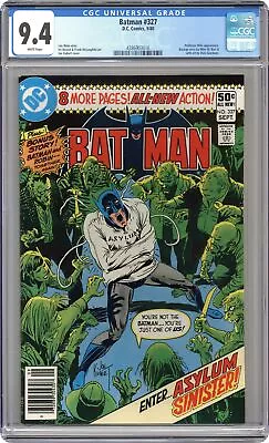 Buy Batman #327 CGC 9.4 1980 4386903016 • 52.03£