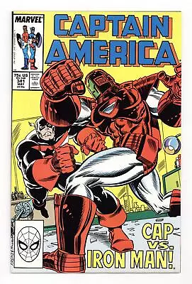 Buy Captain America #341 FN 6.0 1988 • 12.43£