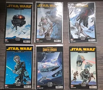 Buy Star Wars Empire Strikes Back Comics 40th Anniversary Variants - Near Complete • 150£