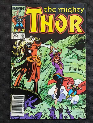 Buy The Mighty Thor #347 (1984) 1st App Algrim, Later Becomes Kurse   NEWSSTAND • 2.33£