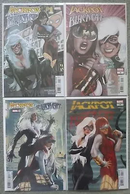 Buy Jackpot & Black Cat #-4 Set..bronfman/laiso..marvel 2024 1st Print..nm..2,3 • 19.99£