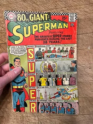 Buy SUPERMAN #193 - Giant G 31 - DC 1967 VG+ Vintage Comic • 6.99£