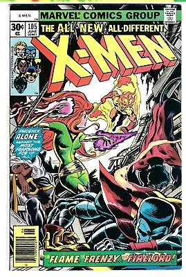Buy (1963) Marvel Uncanny X-men #105 1st Full Lilandra - Phoenix Vs. Firelord - Vg • 31.06£