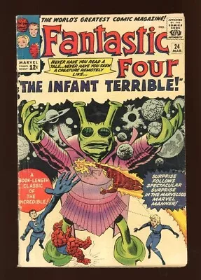 Buy Fantastic Four #24 VG 4.0 High Res Scans *d • 85.43£