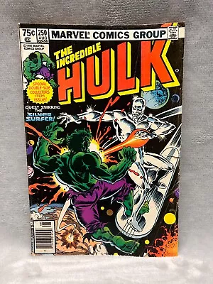 Buy Marvel INCREDIBLE HULK (1980) #250 NEWSSTAND SILVER SURFER + 1st Apps VF • 15.53£