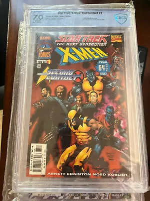 Buy Star Trek/X-men 2nd Contact #1 CBCS 7.0 • 54.35£