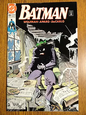 Buy Batman #450 Wolfman Key VF Joker Cover & Origin 1st Print Detective DC Universe • 19.94£