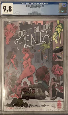 Buy EIGHT BILLION GENIES #3 CGC 9.8 1st PRINT Cover B | IMAGE COMICS | OPTIONED SHOW • 50.48£