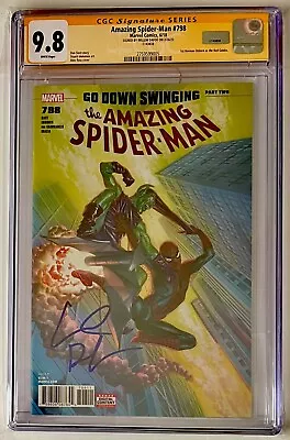 Buy Amazing Spider-man #798 • Cgc Ss 9.8 • Signed Dafoe • Celebrity Authentics • 349.47£