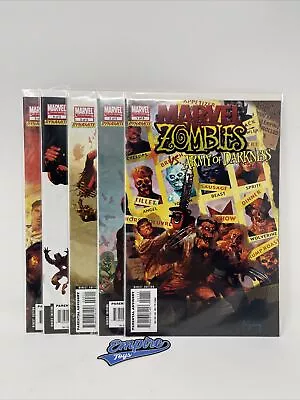 Buy Marvel Zombies Vs. Army Of Darkness #1-5 Complete Series Marvel Comics Dynamite • 38.83£