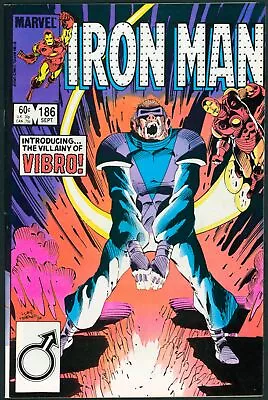 Buy Iron Man 186 VF+ 8.5 Marvel 1984 • 7.73£