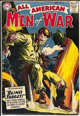 Buy All American Men Of War #61 1958-DC-Mort Drucker-Blind Target-G • 38.61£