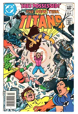 Buy The New Teen Titans Shes Possessed Issue 17 March 1982 Newsstand UPC DC Comics • 2.72£