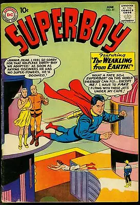 Buy Superboy--#81--1960--COMIC BOOK--DC--G • 25.63£