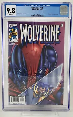 Buy Wolverine #155 CGC 9.8 Marvel Comics Rob Liefeld Art Deadpool - Hulk #340 Inspo • 155.32£