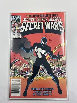 Buy Marvel Super Heroes SECRET WARS #8 Comic Book 1984 *HIGH GRADE* Black Suit • 135.91£