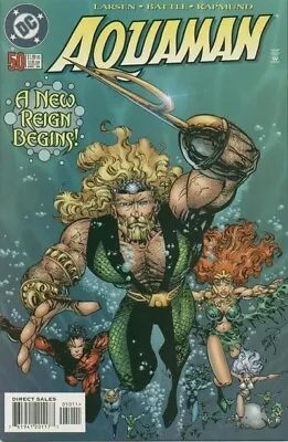 Buy Aquaman (5th Series) #50 NM 9.4 1998  Erik Larsen Cover • 3.88£