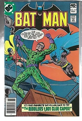 Buy Batman #317 Dc Comics 1979 9.4/nm Giordano's Riddler Cover Cgc It!! • 58.21£