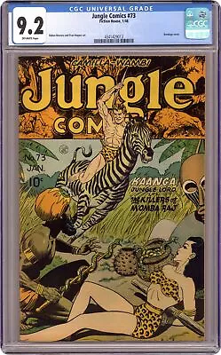Buy Jungle Comics #73 CGC 9.2 1946 4341429013 • 602.95£